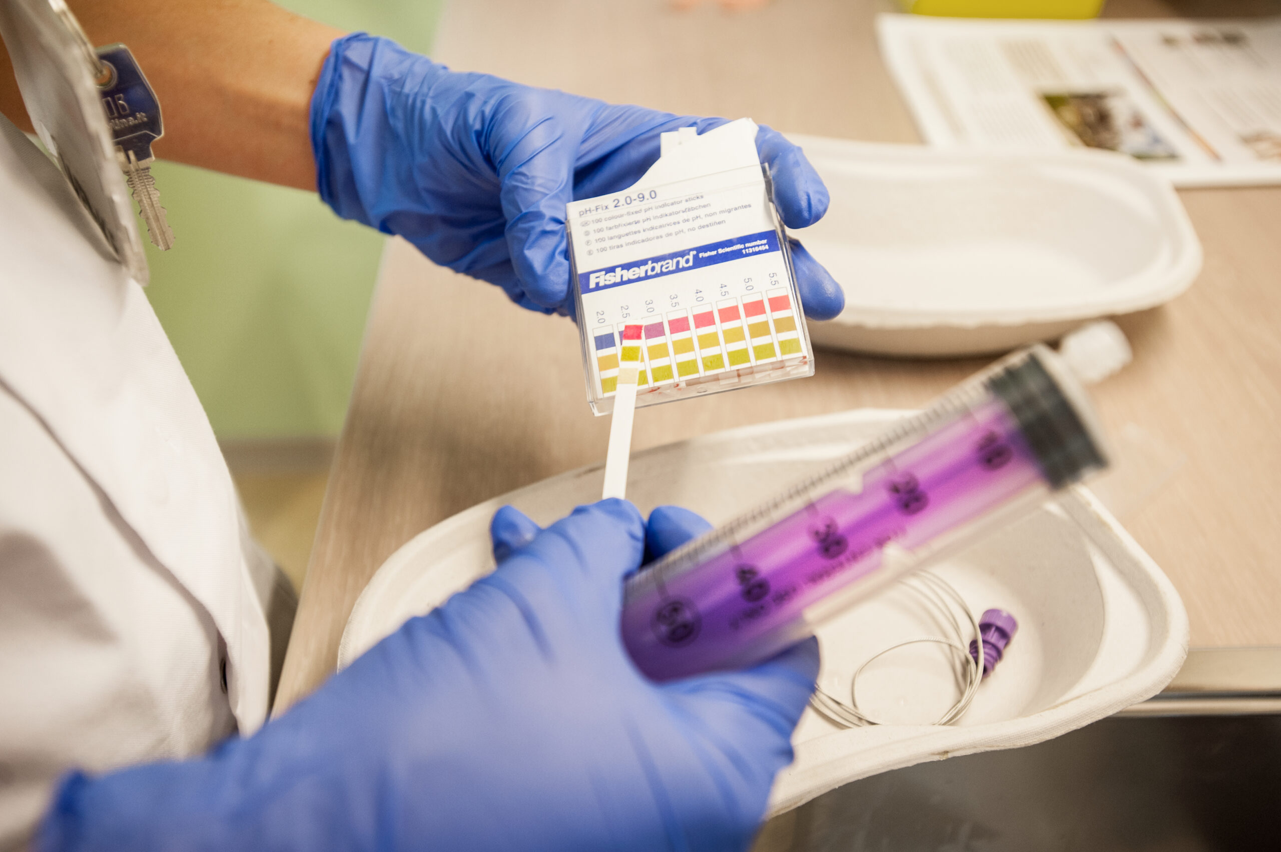 Geen aspiraat of te hoge pH: wat als positiebepaling van de neusmaagsonde niet lukt