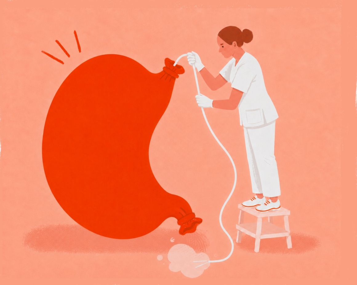 Illustratie maaghevel