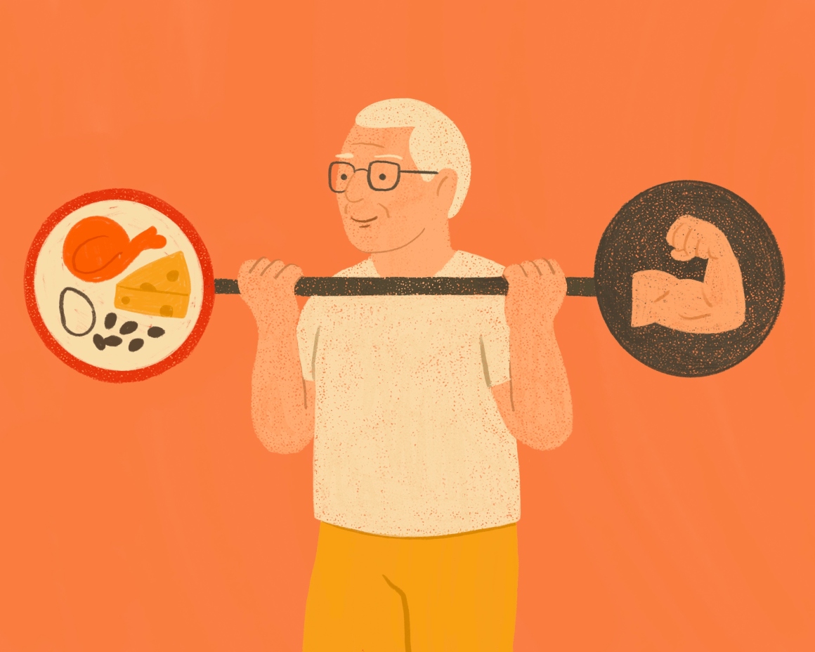 behandelen sarcopenie