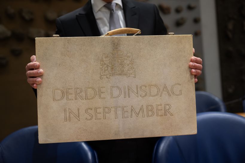 Het koffertje van Prinsjesdag