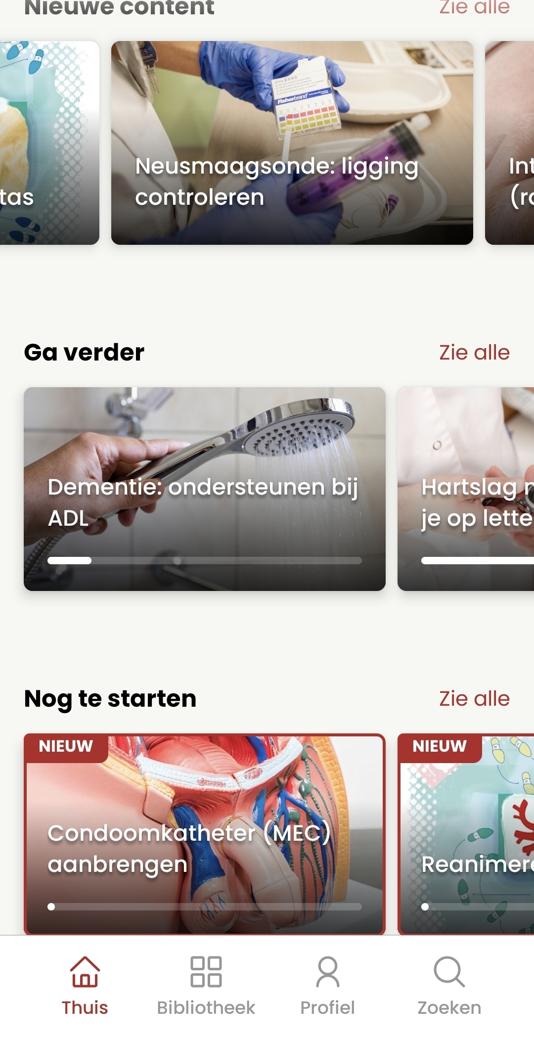 De Nursing app helpt je met dagelijkse vragen